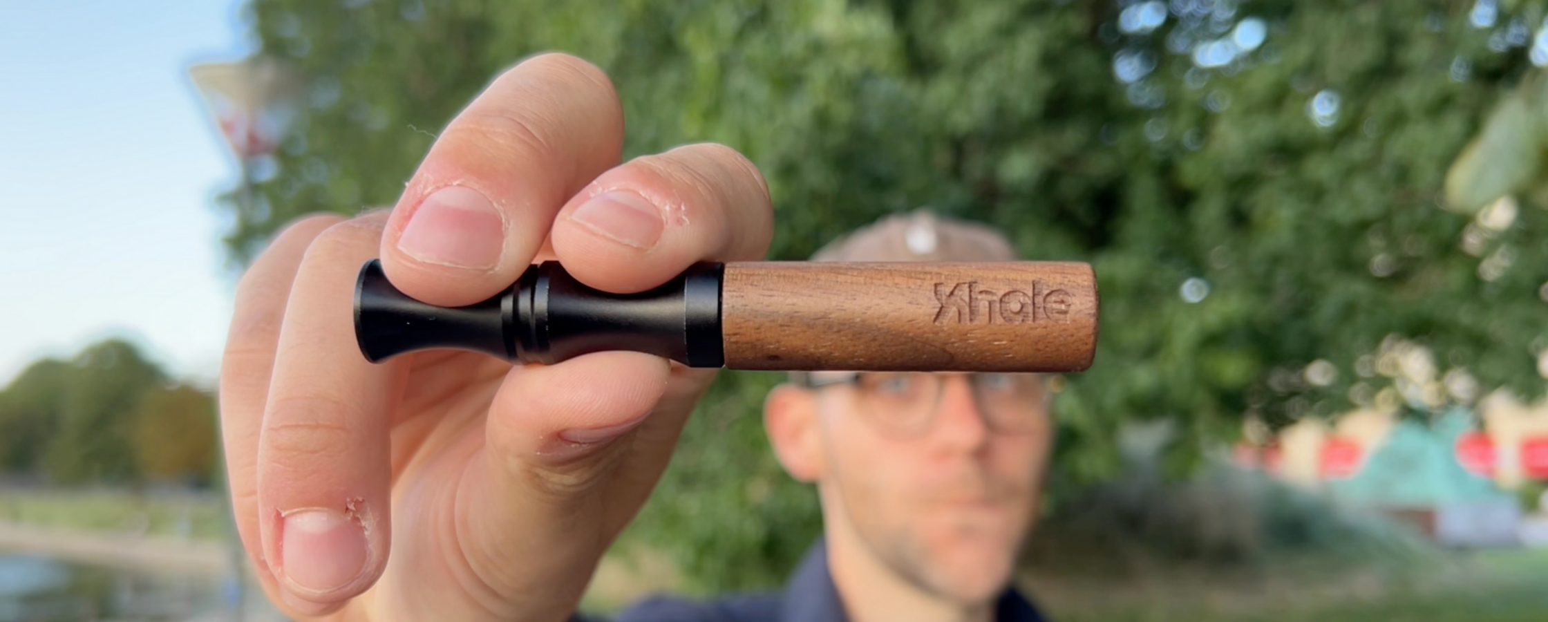 Xhale Walnut Banner
