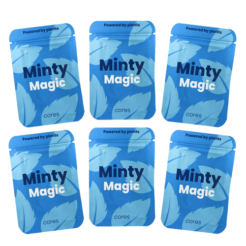 Xhale Minty Magic flavor cores 6-pack — nicotine-free refill for the Xhale inhaler
